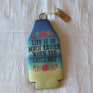 Natural Life Blue and Yellow Bottle Holder